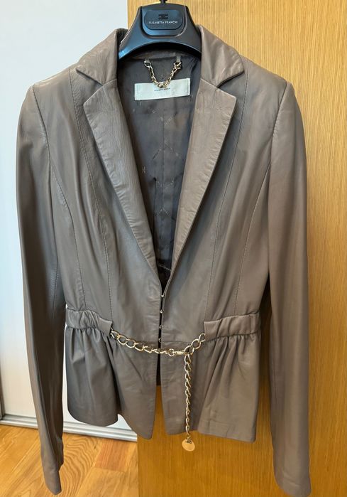 Кожено яке Elisabetta Franchi