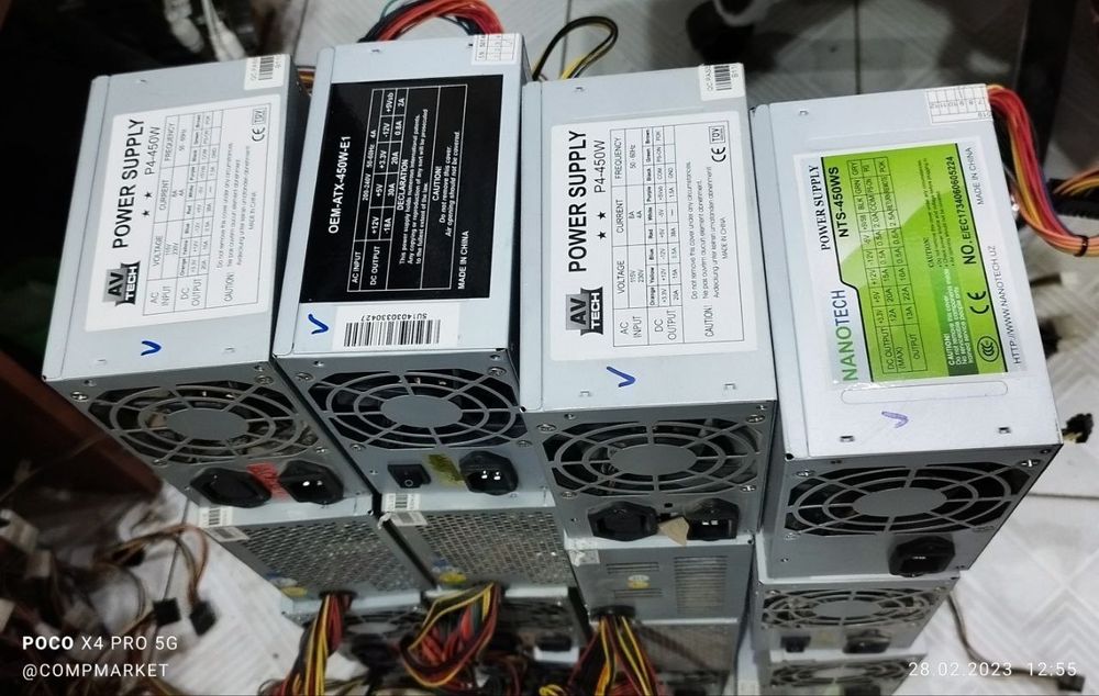 Блоки питания 400-450W