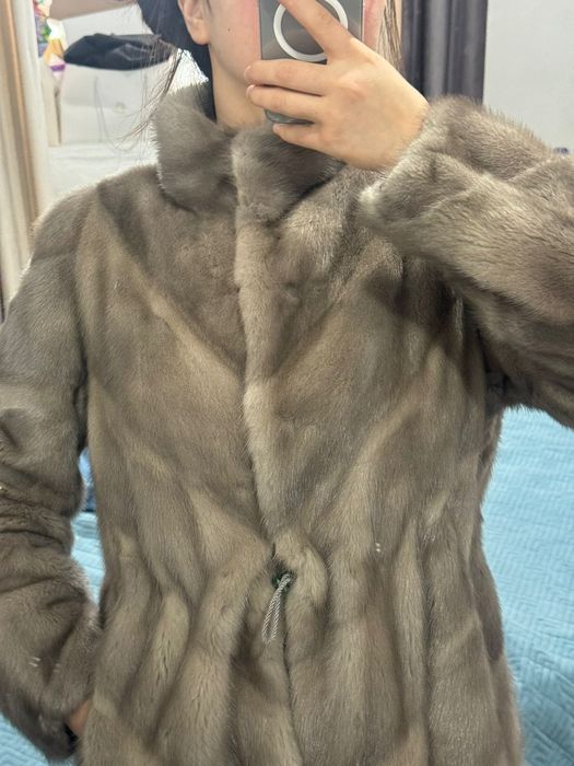 Норковая шуба новая
