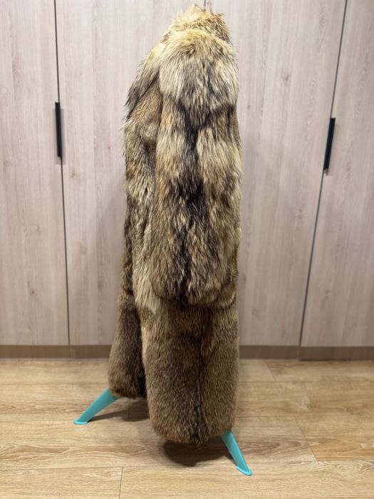 Mantou blană naturală coiot marime 46