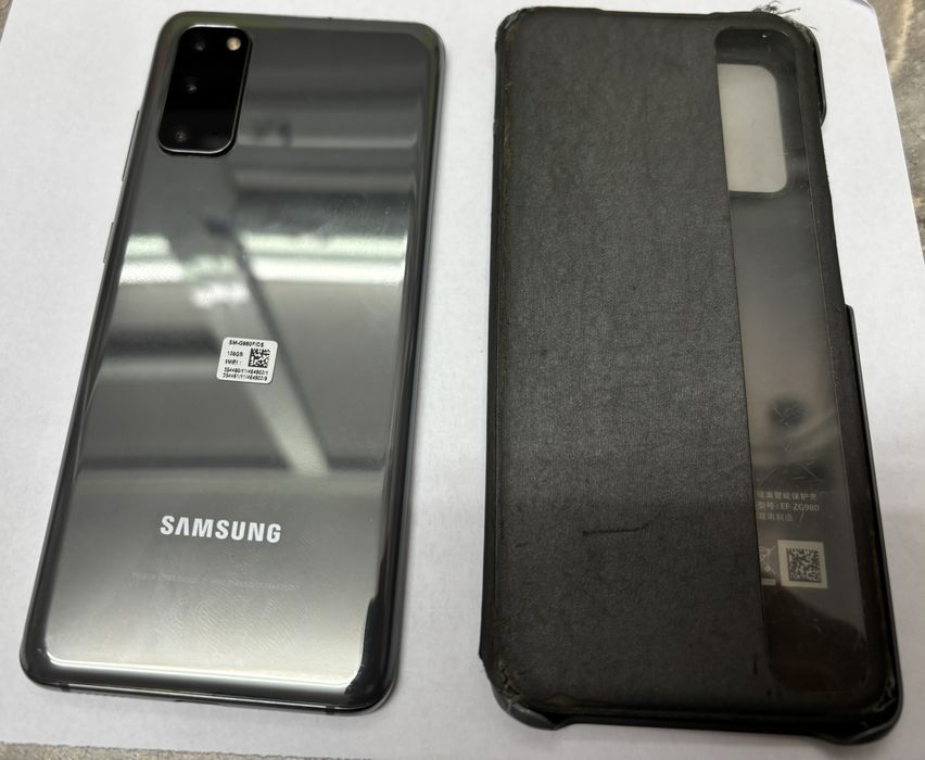 Смартфон андроид мобилен телефон 8рам/128гб  SAMSUNG S 20 + зарядно