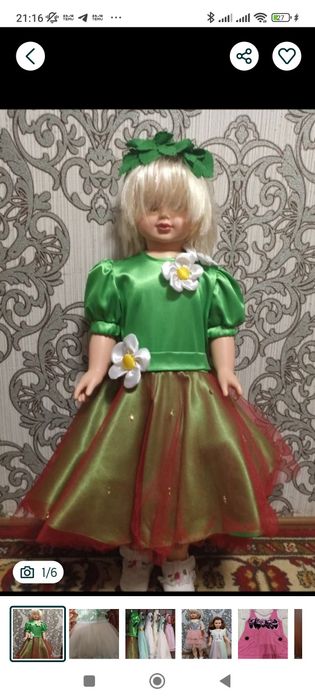 Платье на  девочки