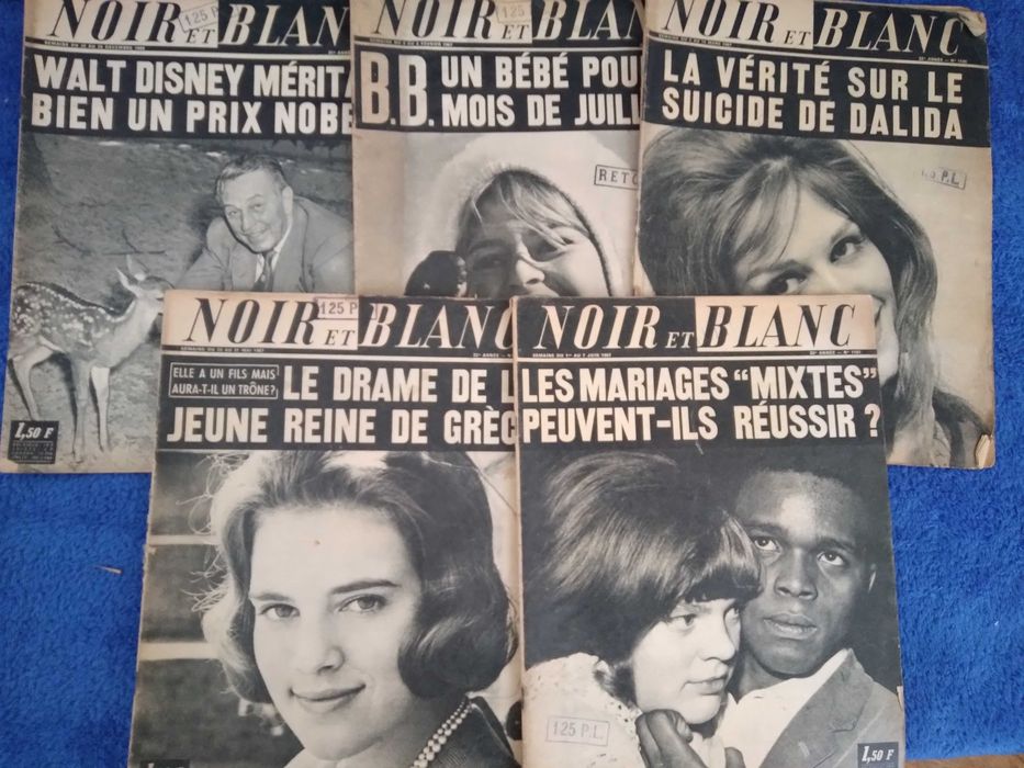 Спис-я: The Geographical Magazine, Noir et blanc, Femmes d`aujourd`hui