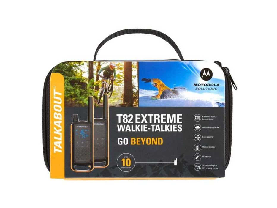 Walkie-Talkie Motorola T82 Extrem Reîncărcabil prin USB 10km