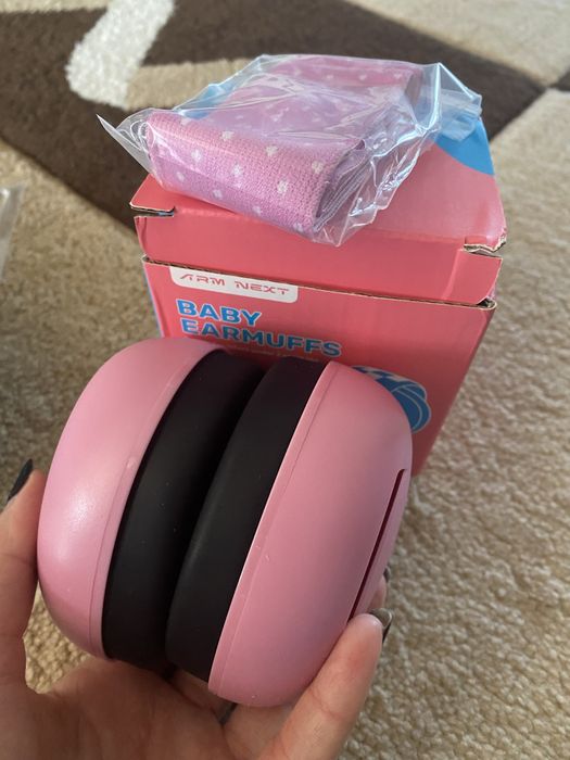 Casti antifonice fetita NOI roz