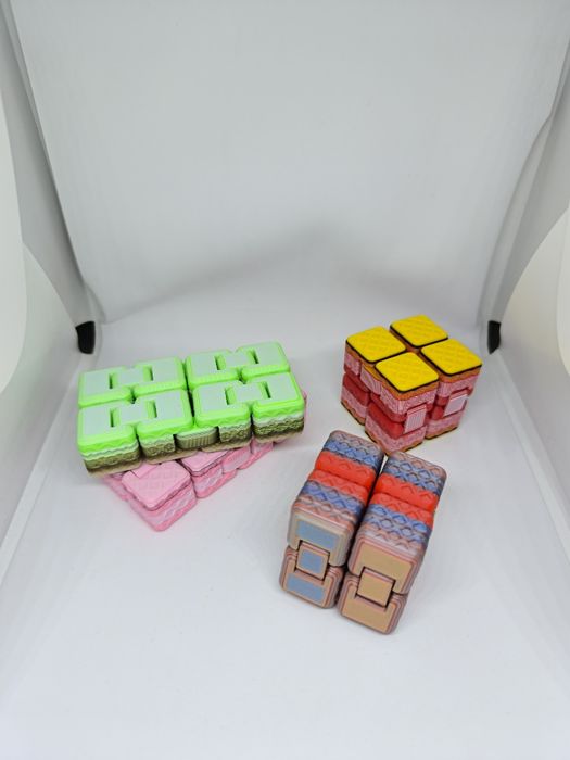 Инфинити кубче - 3д принт | антистрес играчка