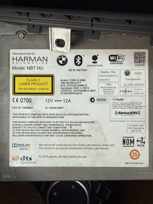 BMW,БМВ-NBT-НБТ навигация Х5 Ф15 Ф16-F15 F16