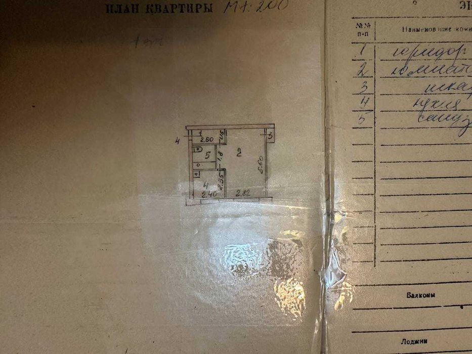 Продам квартиру 1.5-ку