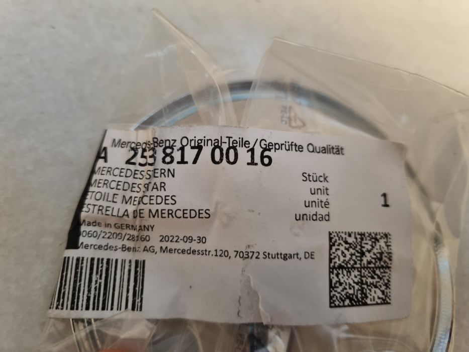 Embleme Sigle Mercedes-Benz + boxa