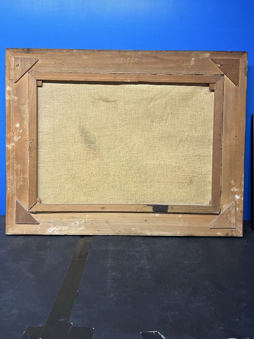 Стара картина “The Glass of Wine” по Johannes Vermeer