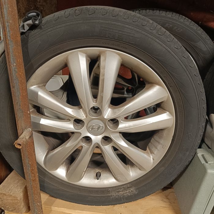Пет оригинални лети джанти 18-ки Хюндай ИХ 35