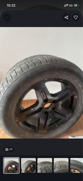 Продам диски с шинами р19/275/55