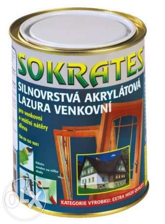 Лакове и Боя на водна основа Сократес