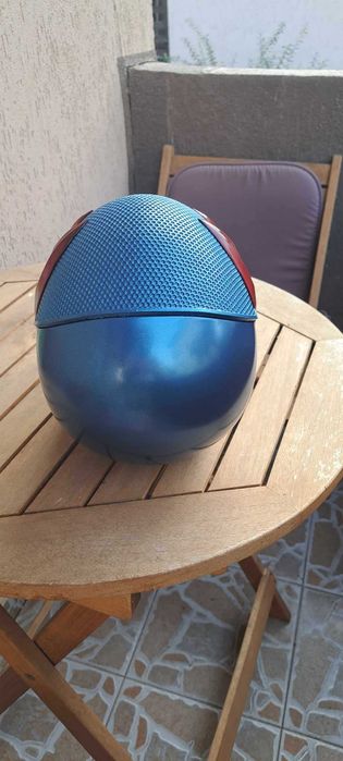 Casca/helmet Spiderman 2099 Blue 3D print cosplay