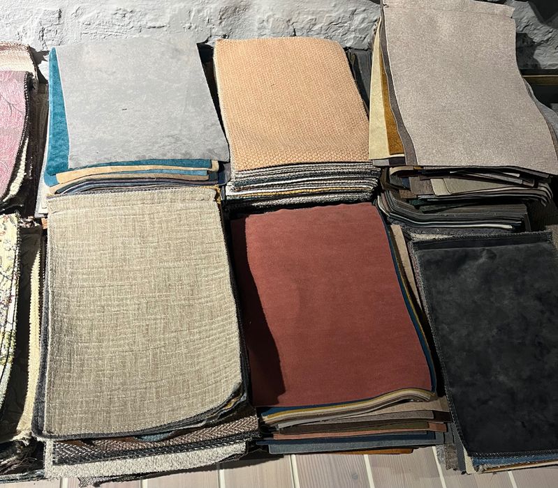 Ткань Кожзам уличная ткань набук