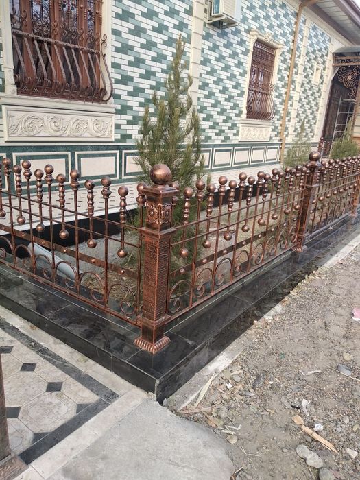 Svarka hizmatlari. Panjara naves uslub va dizayn