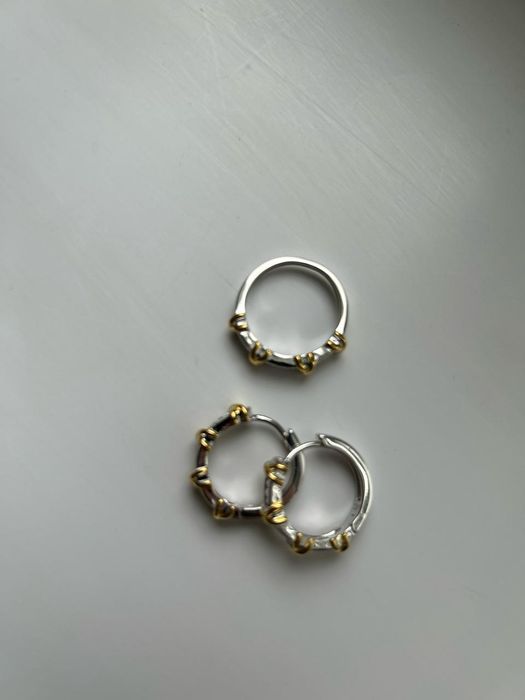 Набор (кольцо и серьги)