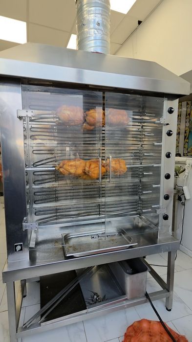 Rotisor profesional electric – capacitate 60 pui – 380 V