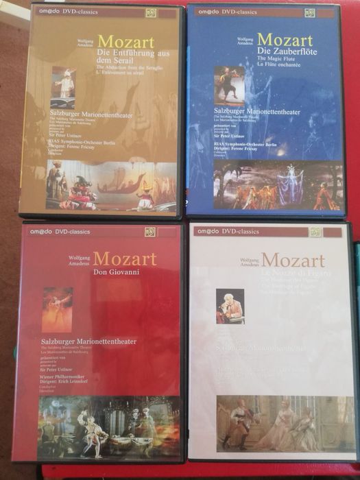 Колекция дискове на Моцарт