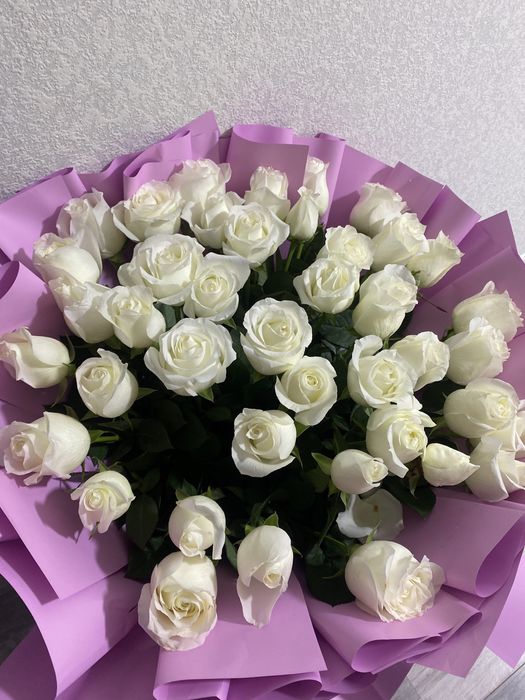 Цветы букеты 51 роза.