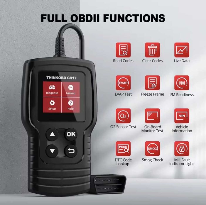 THINKOBD CR17-Adaptor-Diagnoza Auto-Foarte Utilă-Tester Portabil-W19