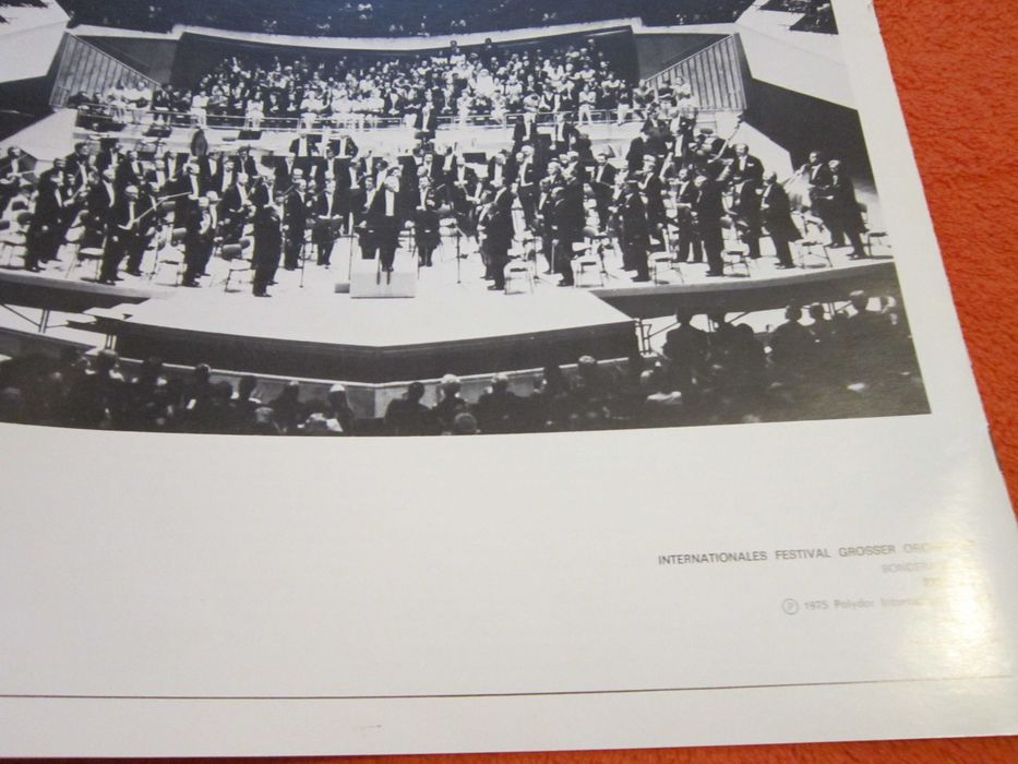 rar Karajan-O seara de concert cu Filarmonica din Berlin, vinil 1974