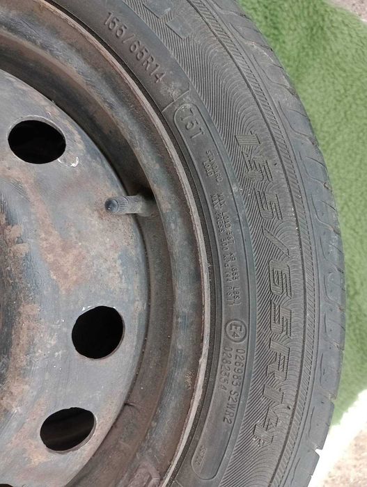 Лятна промоция: 120 лв. Гуми (летни) + джанти (железни)