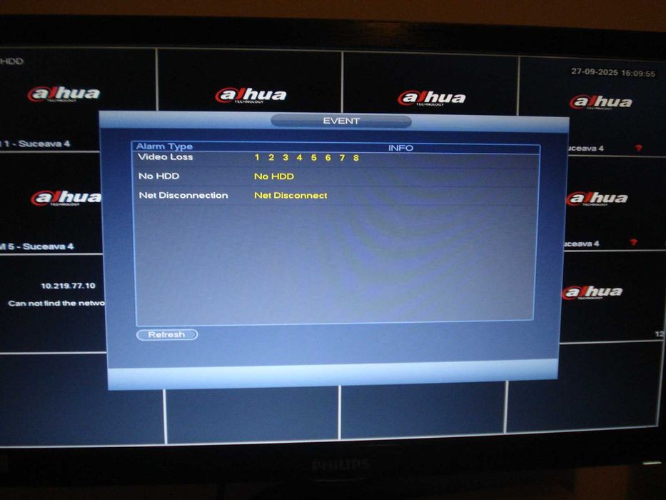 Sistem supraveghere DVR Digital video recorder Dahua 8 port HDMI