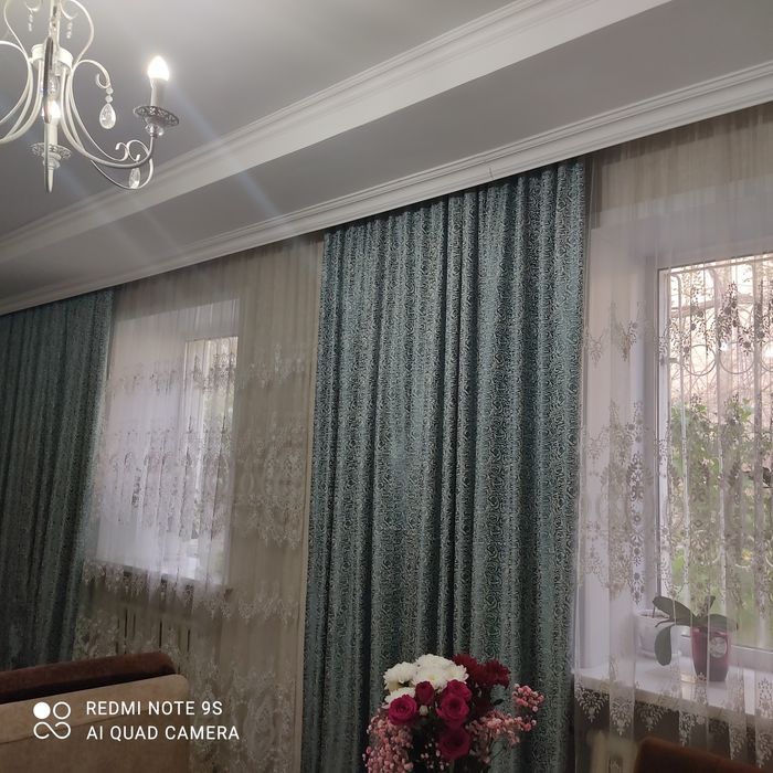 Шторы и тюль из дорогих материалов
