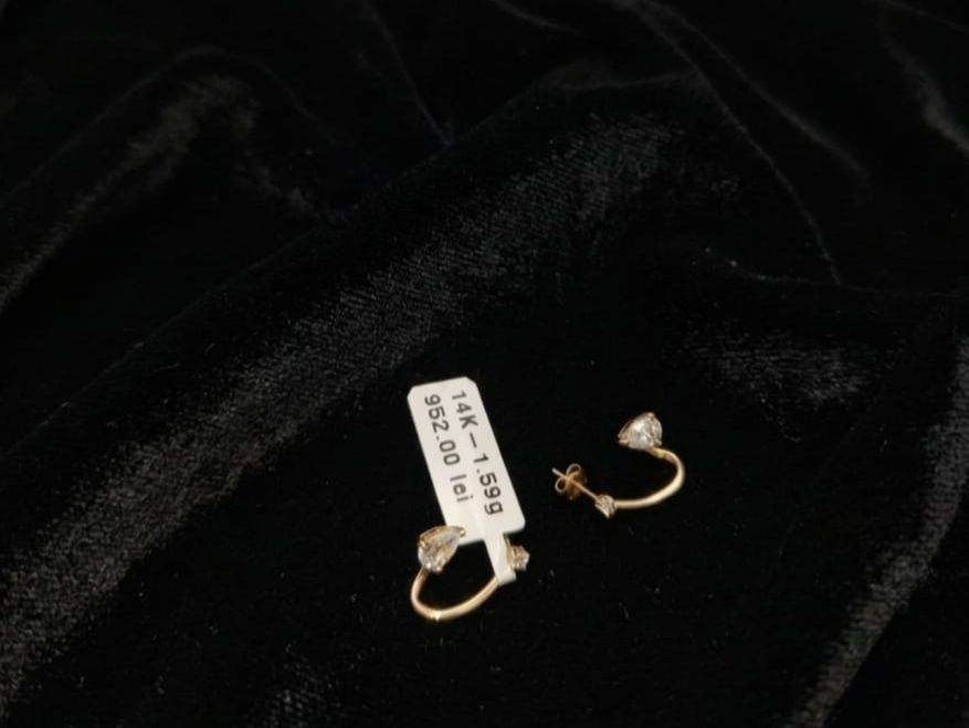 Cercei aur 14k 1.59gr