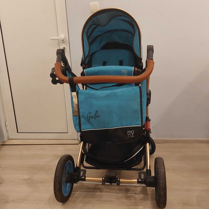Бебешка количка Moni Gala тюркоаз