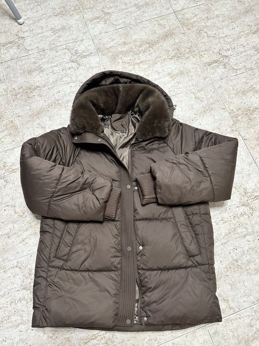 Курточка зимняя, цвет шоколад.