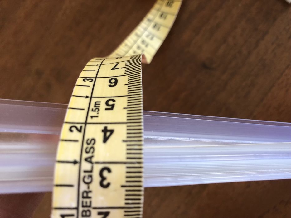 Уплотнитель F образный, для боковых дверей душ.кабины