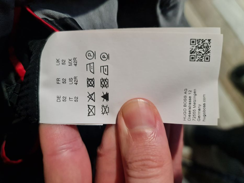 Sacou Original Hugo gri marime 52 Hugo Boss Nou cu eticheta,100% wool