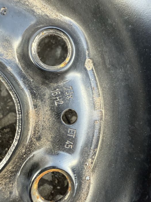 Стоманена джанта VW Passat B7 седан 7Jx16'' 5X112 ET45 ном 23