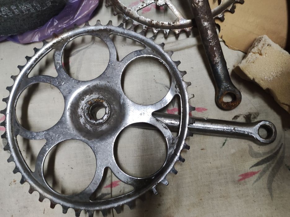 Кожаное седло на велосипед СССР