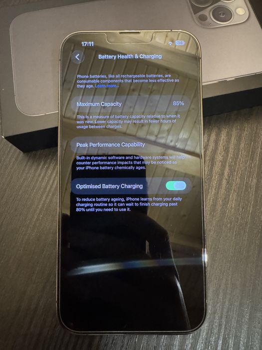 Iphone 13 pro max - 128GB Graphite