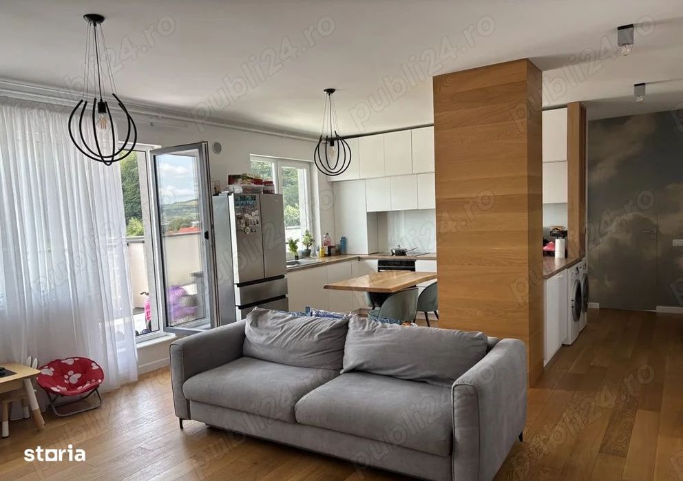 Apartament 3 camere 77 mp utili, 73 mp terasa, zona Subcetate — fotografia 1