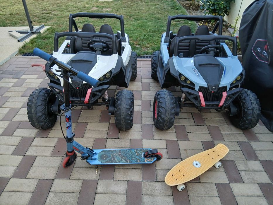 Pachet 2 mașinuțe cu viteze, copii, trotineta, pennyboard