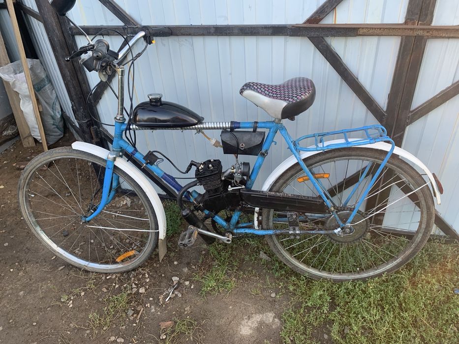 Велосипед с мотором,  Дырчик, мопед