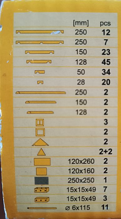 Set construcție căsuțe din lemn - pentru micii arhitecți