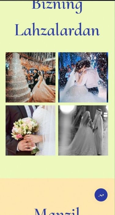 To'y, Bazm va Juftliklar Uchun