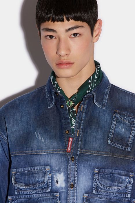 Дънкова риза Dsquared2