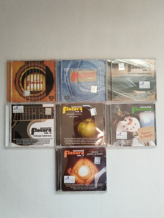 CD Cenaclul Flacără, lot de 7 Cd-uri