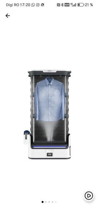 Vand aparat vertical automat cu aburi, Tefal