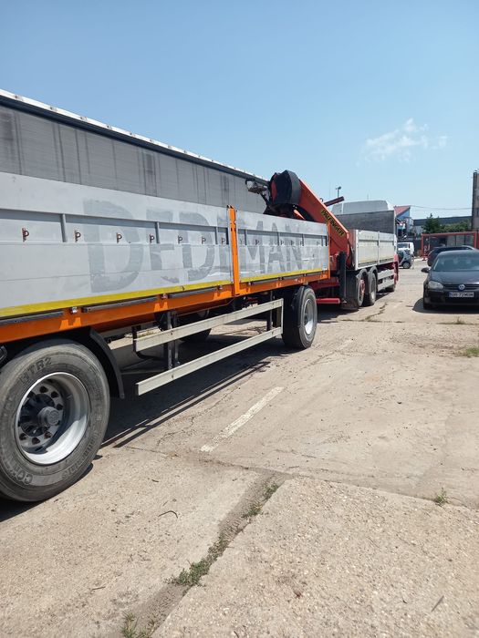Camion MAN cu macara - Palfinger PK18500