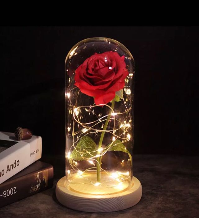 Роза в колбе   /