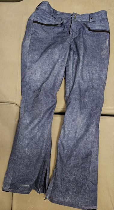 Costum schi snowboard barbat S-M geaca Quiksilver si pantaloni The Lig