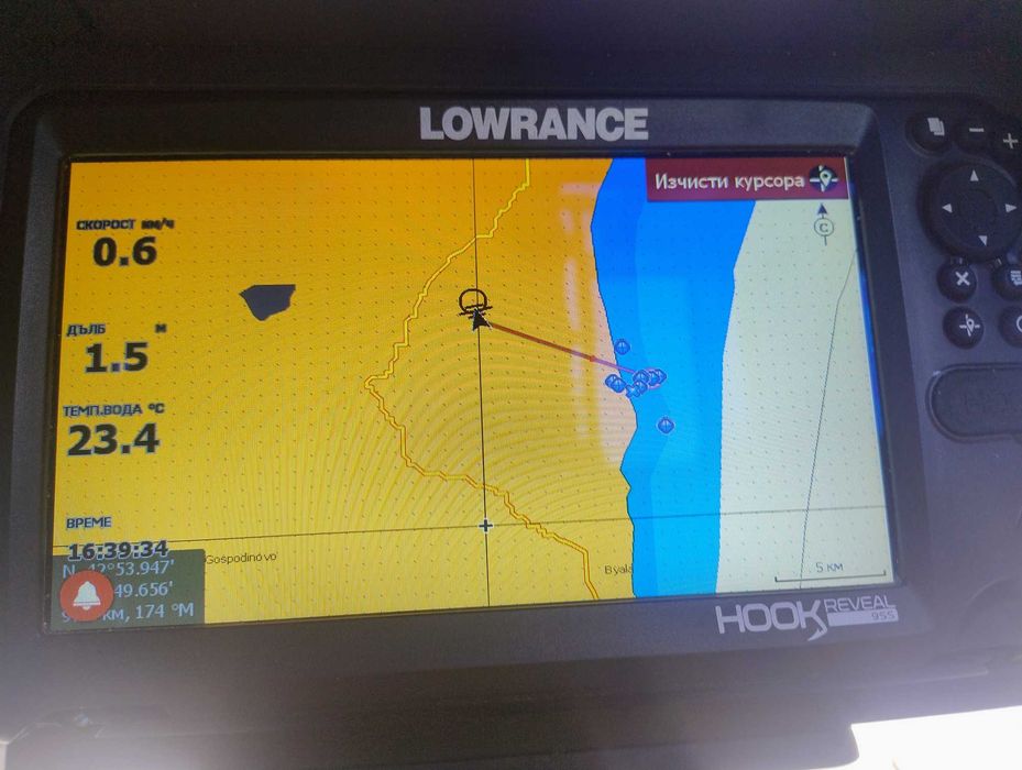 сонар LOWRANCE NOOK 9 инча