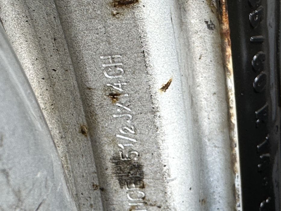 4 броя джанти Peugeot, Citroen 4х108 14 цола с гуми 185/60/14